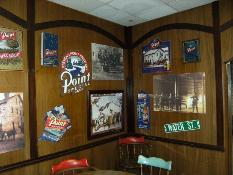 Stevens Point Brewery history items.JPG